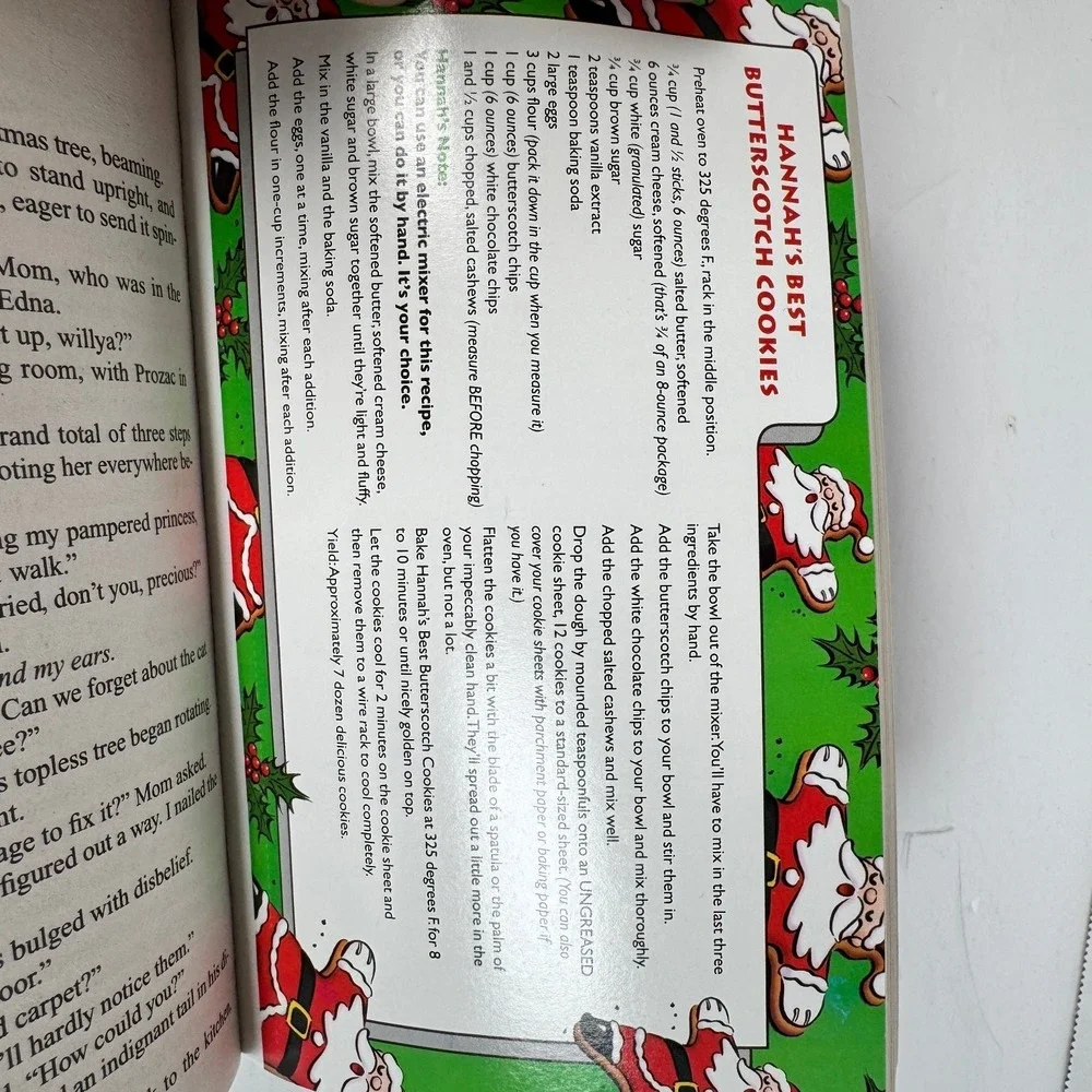 Candy Cane Murder Fluke Levine Meier 2007 1st‎ Mass Market Paperback Holiday